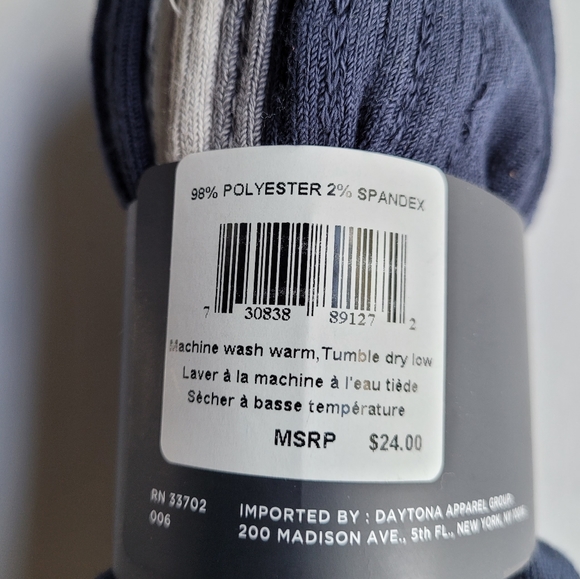 Jones New York Ankle Socks Women Size 4-10, 6pairs - Picture 9 of 9